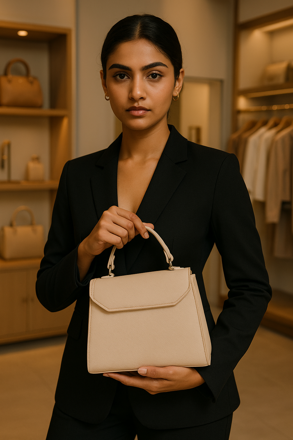 Ecru Luxe Envelope Bag – Atelier Minimal Collection