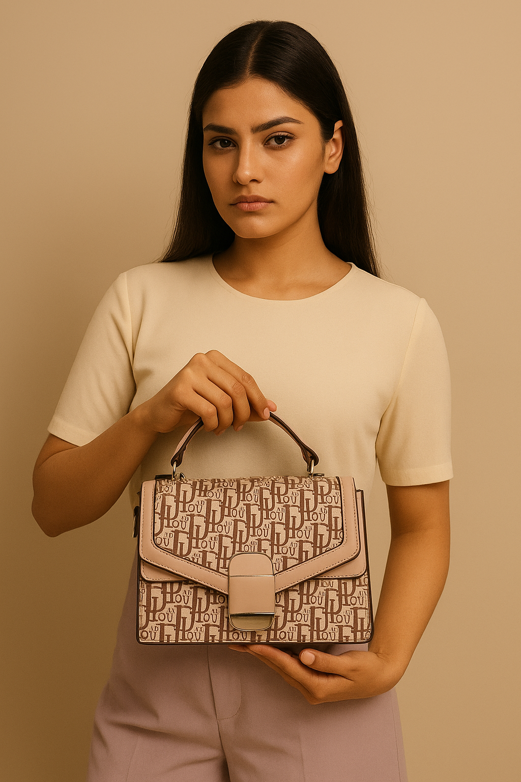 Louvre Monogram Signature Bag – Parisian Blush Edition