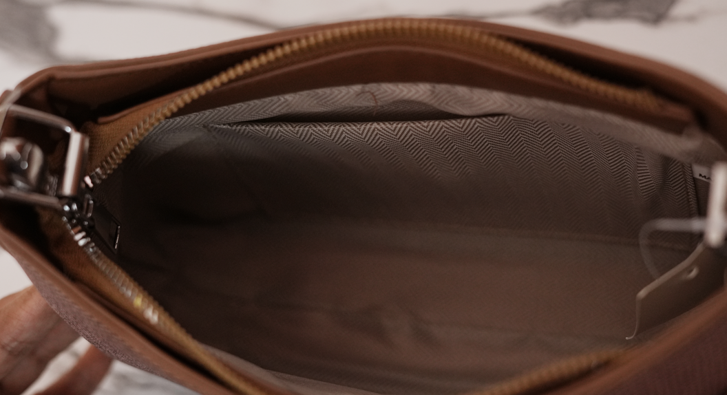 Mocha Buckle Mini Satchel – Countryside Chic Edition