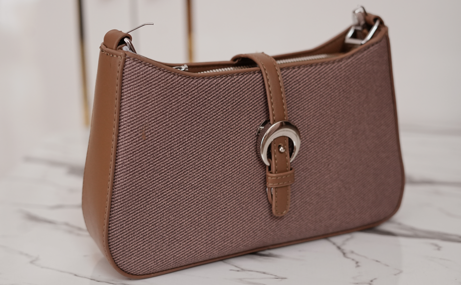 Mocha Buckle Mini Satchel – Countryside Chic Edition