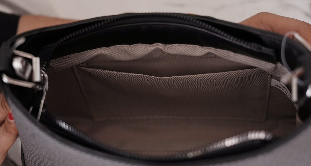 Charcoal Textured Top Handle – Urban Slate Edition