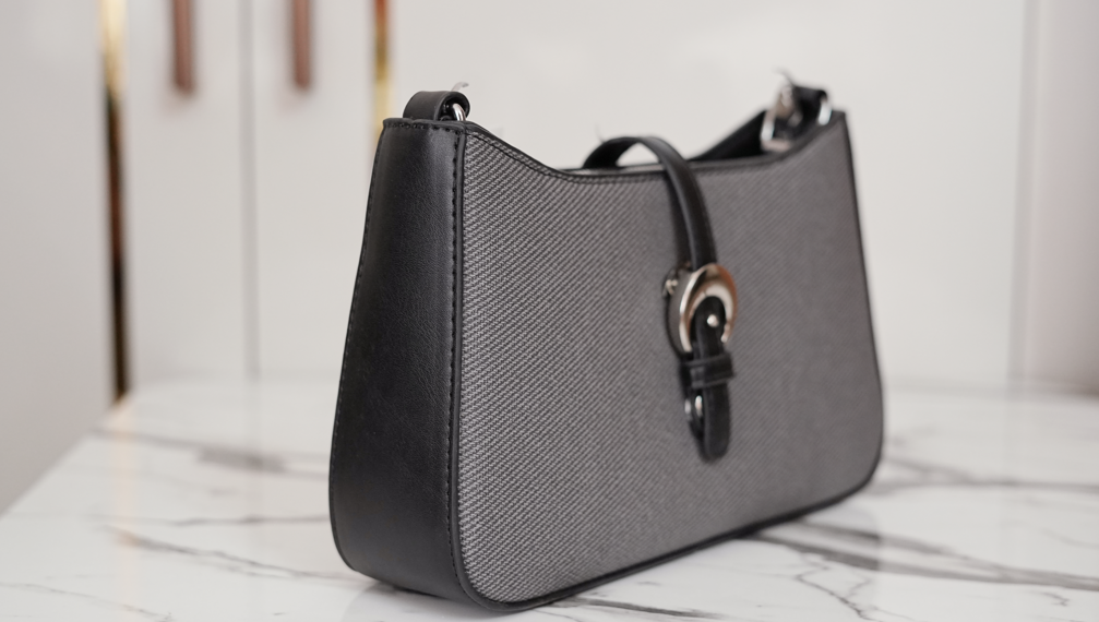 Charcoal Textured Top Handle – Urban Slate Edition