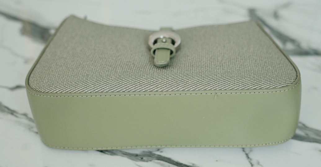 Sage Garden Buckle Tote – Luxe Meadow Edition