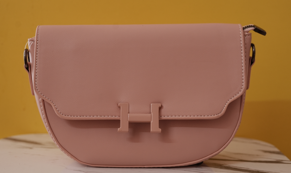 Nude Icon “H” Satchel – Luxe Authority Edition