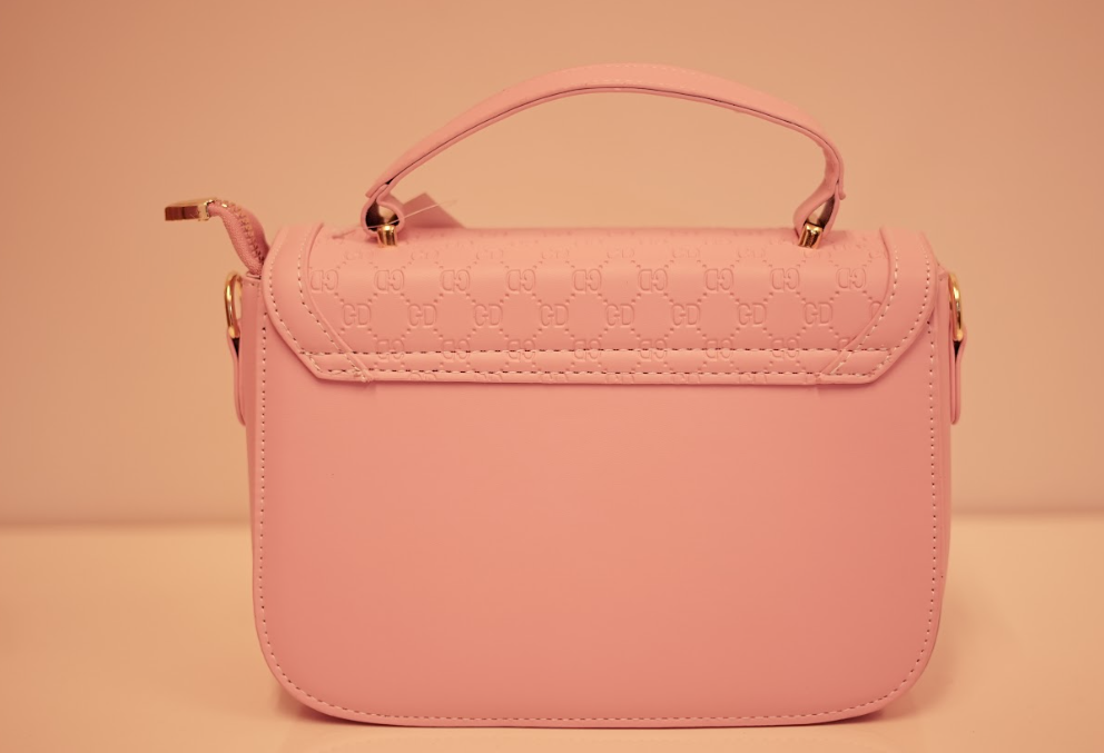 Blush Monogram Lock Satchel – Signature Rosé Edition