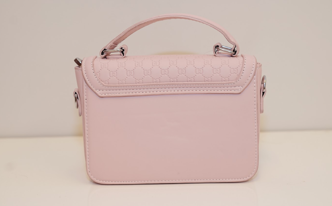 Blush Mini Monogram Satchel – Rosé Luxe Edition
