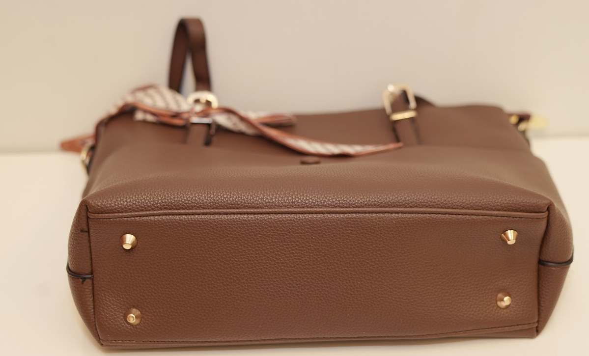 Madison Elite City Tote – Luxe Caramel Leather Edition